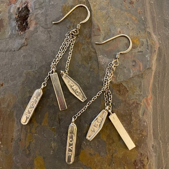 3 Pairs Silver Earrings - Picture 3 of 3